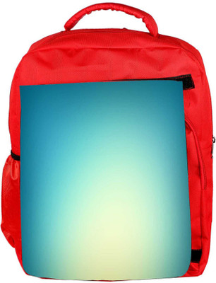 

Snoogg Eco Friendly Canvas Lite Blue Background Designer Backpack Rucksack School Travel Unisex Casual Canvas Bag Bookbag Satchel 5 L Backpack(Red)