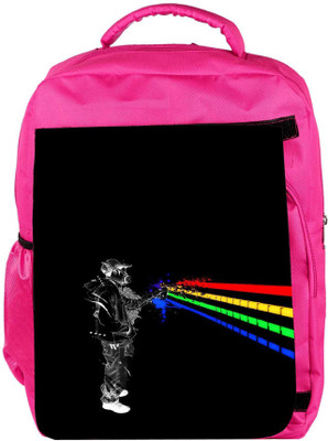 

Snoogg Eco Friendly Canvas Sprayartist Designer Backpack Rucksack School Travel Unisex Casual Canvas Bag Bookbag Satchel 5 L Backpack(Pink)