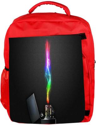 

Snoogg Eco Friendly Canvas Zippo Designer Backpack Rucksack School Travel Unisex Casual Canvas Bag Bookbag Satchel 5 L Backpack(Red)