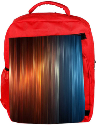 

Snoogg Eco Friendly Canvas Pattern Design Designer Backpack Rucksack School Travel Unisex Casual Canvas Bag Bookbag Satchel 5 L Backpack(Red)