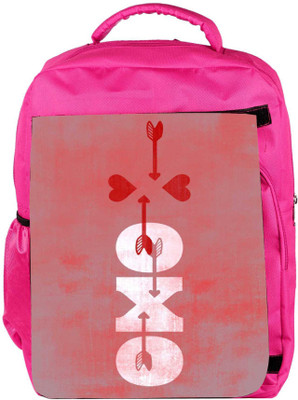 

Snoogg Eco Friendly Canvas Heartfall Backpack Rucksack School Travel Unisex Casual Canvas Bag Bookbag Satchel 5 L Backpack(Pink)