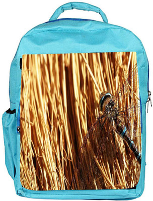 

Snoogg Eco Friendly Canvas Pair Of Dragonfly Designer Backpack Rucksack School Travel Unisex Casual Canvas Bag Bookbag Satchel 5 L Backpack(Blue)