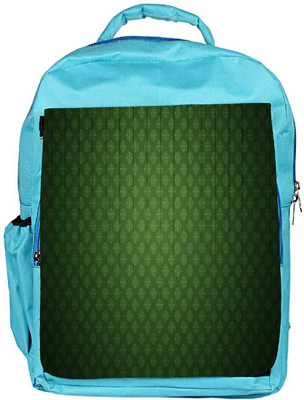 

Snoogg Eco Friendly Canvas Abstract Green Lined Design Designer Backpack Rucksack School Travel Unisex Casual Canvas Bag Bookbag Satchel 5 L Backpack(Blue)