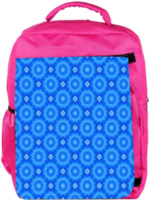 

Snoogg Eco Friendly Canvas Flora Pattern Wall Backpack Rucksack School Travel Unisex Casual Canvas Bag Bookbag Satchel 5 L Backpack(Pink)