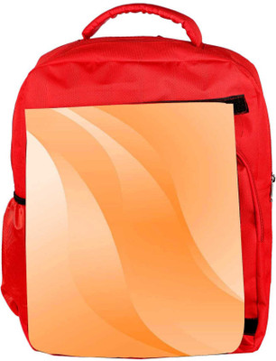 

Snoogg Eco Friendly Canvas Flow Design 2376 Backpack Rucksack School Travel Unisex Casual Canvas Bag Bookbag Satchel 5 L Backpack(Red)