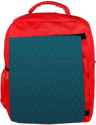 

Snoogg Eco Friendly Canvas Backgrounds Calm Designer Backpack Rucksack School Travel Unisex Casual Canvas Bag Bookbag Satchel 5 L Backpack(Red)