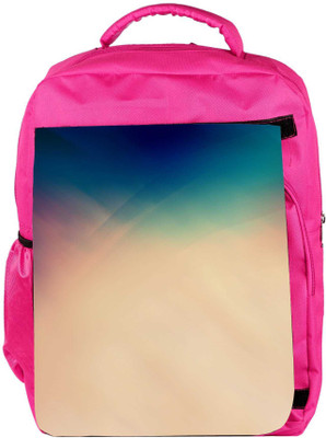 

Snoogg Eco Friendly Canvas Retro Colors Designer Backpack Rucksack School Travel Unisex Casual Canvas Bag Bookbag Satchel 5 L Backpack(Pink)