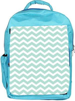 

Snoogg Eco Friendly Canvas Wave Print Soft Blue Backpack Rucksack School Travel Unisex Casual Canvas Bag Bookbag Satchel 5 L Backpack(Blue)