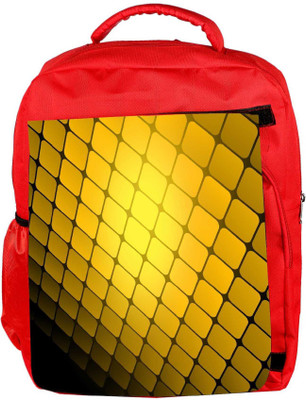 

Snoogg Eco Friendly Canvas Abstract Colour Background Designer Backpack Rucksack School Travel Unisex Casual Canvas Bag Bookbag Satchel 5 L Backpack(Red)