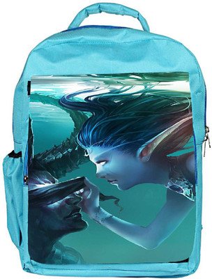 

Snoogg Eco Friendly Canvas World Of Warcraft Designer Backpack Rucksack School Travel Unisex Casual Canvas Bag Bookbag Satchel 5 L Backpack(Blue)
