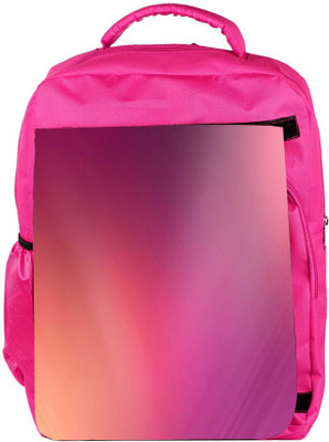 

Snoogg Eco Friendly Canvas Mixed Lite Color Pattern Design Designer Backpack Rucksack School Travel Unisex Casual Canvas Bag Bookbag Satchel 5 L Backpack(Pink)