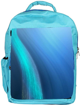 

Snoogg Eco Friendly Canvas Sparkling Path Designer Backpack Rucksack School Travel Unisex Casual Canvas Bag Bookbag Satchel 5 L Backpack(Blue)