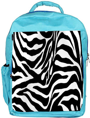 

Snoogg Eco Friendly Canvas Zebra Skin Designer Backpack Rucksack School Travel Unisex Casual Canvas Bag Bookbag Satchel 5 L Backpack(Blue)