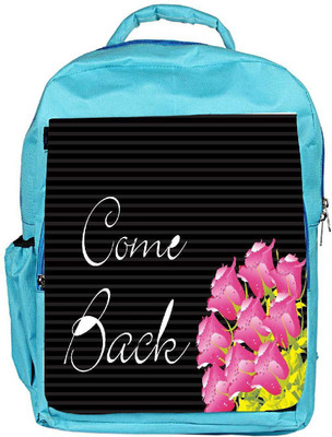 

Snoogg Eco Friendly Canvas Abstract Floral Vector With Place For The Text Design Backpack Rucksack School Travel Unisex Casual Canvas Bag Bookbag Satchel 5 L Backpack(Blue)