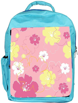 

Snoogg Eco Friendly Canvas Green Small Spots Designer Backpack Rucksack School Travel Unisex Casual Canvas Bag Bookbag Satchel 5 L Backpack(Blue)