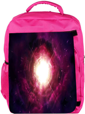 

Snoogg Eco Friendly Canvas Gateway Designer Backpack Rucksack School Travel Unisex Casual Canvas Bag Bookbag Satchel 5 L Backpack(Pink)