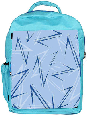 

Snoogg Eco Friendly Canvas Blue Z Designer Backpack Rucksack School Travel Unisex Casual Canvas Bag Bookbag Satchel 5 L Backpack(Blue)