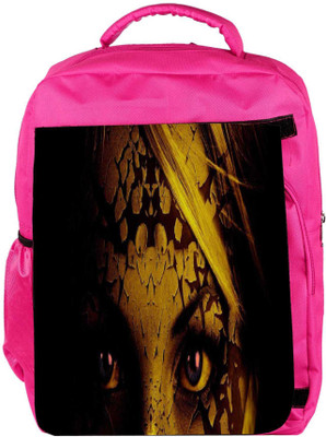 

Snoogg Eco Friendly Canvas Woman With Cracked Skin 2733 Backpack Rucksack School Travel Unisex Casual Canvas Bag Bookbag Satchel 5 L Backpack(Pink)