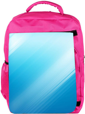

Snoogg Eco Friendly Canvas Blue Pattern Design Designer Backpack Rucksack School Travel Unisex Casual Canvas Bag Bookbag Satchel 5 L Backpack(Pink)