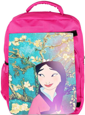 

Snoogg Eco Friendly Canvas Geisha Stories Backpack Rucksack School Travel Unisex Casual Canvas Bag Bookbag Satchel 5 L Backpack(Pink)