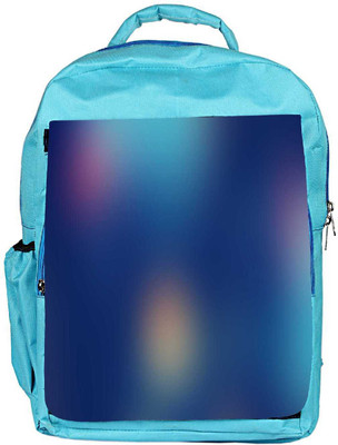 

Snoogg Eco Friendly Canvas Lights At Nigth Designer Backpack Rucksack School Travel Unisex Casual Canvas Bag Bookbag Satchel 5 L Backpack(Blue)