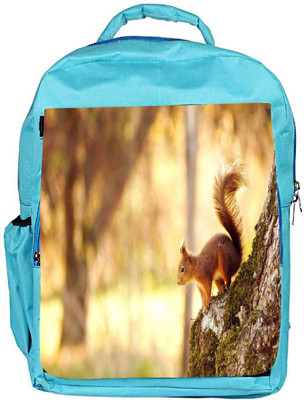 

Snoogg Eco Friendly Canvas Abstract Animal Designer Backpack Rucksack School Travel Unisex Casual Canvas Bag Bookbag Satchel 5 L Backpack(Blue)