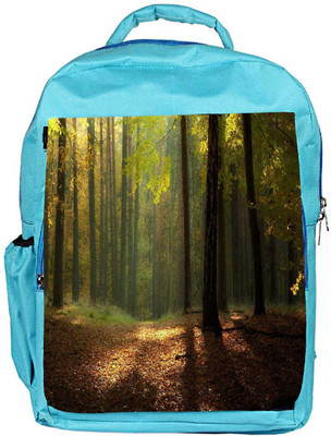 

Snoogg Eco Friendly Canvas Red Tree On Ground Designer Backpack Rucksack School Travel Unisex Casual Canvas Bag Bookbag Satchel 5 L Backpack(Blue)
