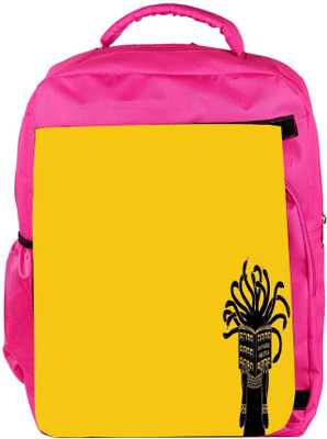 

Snoogg Eco Friendly Canvas Medusa Designer Backpack Rucksack School Travel Unisex Casual Canvas Bag Bookbag Satchel 5 L Backpack(Pink)