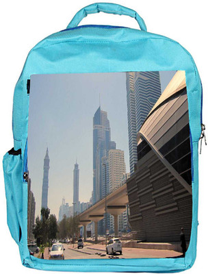 

Snoogg Eco Friendly Canvas Cars On Road Designer Backpack Rucksack School Travel Unisex Casual Canvas Bag Bookbag Satchel 5 L Backpack(Blue)