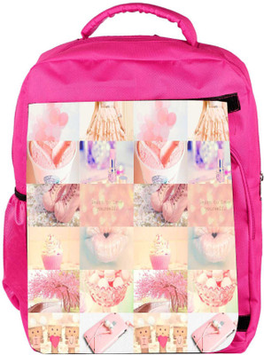 

Snoogg Eco Friendly Canvas Learn To Love Yourself Backpack Rucksack School Travel Unisex Casual Canvas Bag Bookbag Satchel 5 L Backpack(Pink)