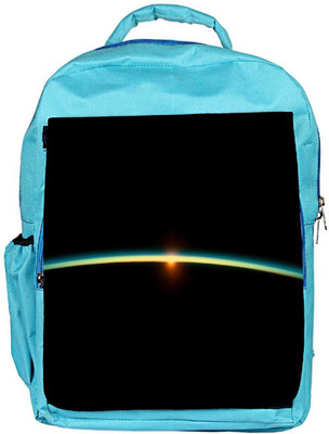 

Snoogg Eco Friendly Canvas Solar Sun Designer Backpack Rucksack School Travel Unisex Casual Canvas Bag Bookbag Satchel 5 L Backpack(Blue)
