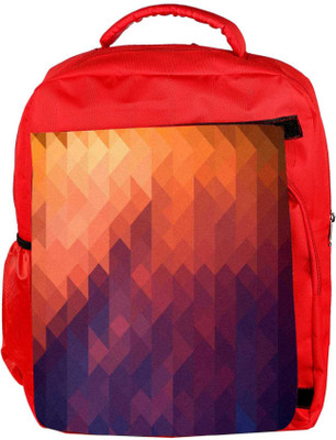 

Snoogg Eco Friendly Canvas Digital Knowings Backpack Rucksack School Travel Unisex Casual Canvas Bag Bookbag Satchel 5 L Backpack(Red)