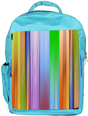 

Snoogg Eco Friendly Canvas Lite Multicolor Designer Backpack Rucksack School Travel Unisex Casual Canvas Bag Bookbag Satchel 5 L Backpack(Blue)