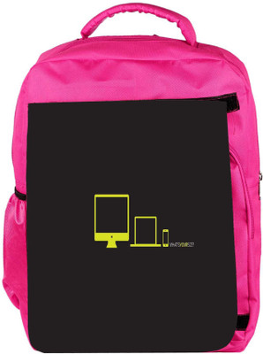

Snoogg Eco Friendly Canvas Whats Your Size Designer Backpack Rucksack School Travel Unisex Casual Canvas Bag Bookbag Satchel 5 L Backpack(Pink)