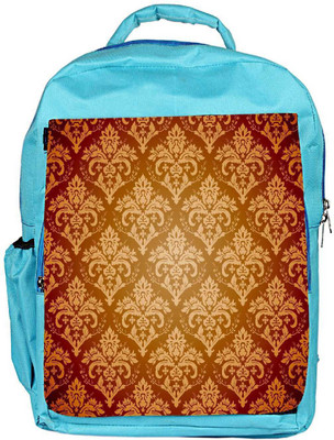 

Snoogg Eco Friendly Canvas Abstract Cream Pattern Designer Backpack Rucksack School Travel Unisex Casual Canvas Bag Bookbag Satchel 5 L Backpack(Blue)