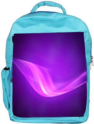 

Snoogg Eco Friendly Canvas Purple Pattern Design Designer Backpack Rucksack School Travel Unisex Casual Canvas Bag Bookbag Satchel 5 L Backpack(Blue)