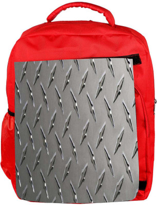

Snoogg Eco Friendly Canvas Grey Steel Backpack Rucksack School Travel Unisex Casual Canvas Bag Bookbag Satchel 5 L Backpack(Red)