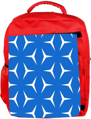 

Snoogg Eco Friendly Canvas White In Blue Pattern Designer Backpack Rucksack School Travel Unisex Casual Canvas Bag Bookbag Satchel 5 L Backpack(Red)