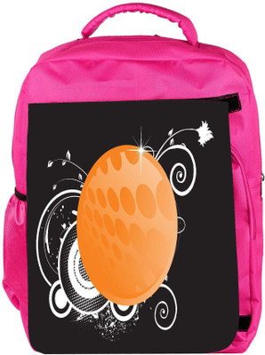 

Snoogg Eco Friendly Canvas Abstract Floral Frame Background Backpack Rucksack School Travel Unisex Casual Canvas Bag Bookbag Satchel 5 L Backpack(Pink)