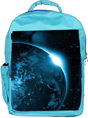 

Snoogg Eco Friendly Canvas Universe View Backpack Rucksack School Travel Unisex Casual Canvas Bag Bookbag Satchel 5 L Backpack(Blue)