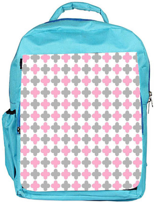 

Snoogg Eco Friendly Canvas Abstract Design White Pattern Designer Backpack Rucksack School Travel Unisex Casual Canvas Bag Bookbag Satchel 5 L Backpack(Blue)