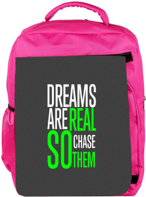 

Snoogg Eco Friendly Canvas Chase Them Backpack Rucksack School Travel Unisex Casual Canvas Bag Bookbag Satchel 5 L Backpack(Pink)
