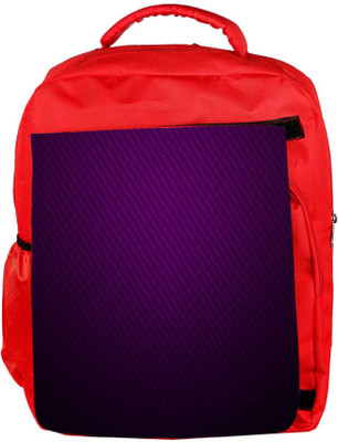 

Snoogg Eco Friendly Canvas Mixed Color Pattern Design Designer Backpack Rucksack School Travel Unisex Casual Canvas Bag Bookbag Satchel 5 L Backpack(Red)