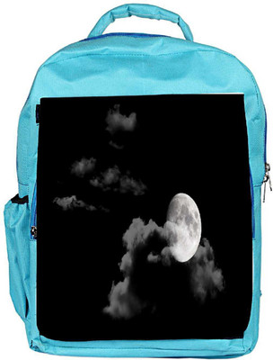 

Snoogg Eco Friendly Canvas Moon In Night Sky Background Backpack Rucksack School Travel Unisex Casual Canvas Bag Bookbag Satchel 5 L Backpack(Blue)
