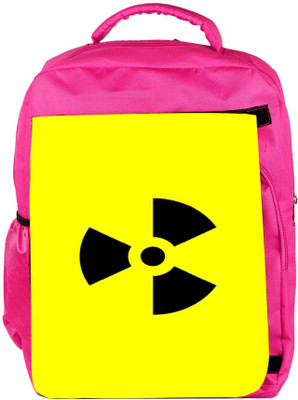 

Snoogg Eco Friendly Canvas Toxic 2385 Backpack Rucksack School Travel Unisex Casual Canvas Bag Bookbag Satchel 5 L Backpack(Pink)