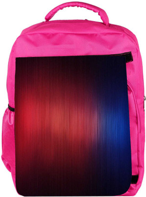 

Snoogg Eco Friendly Canvas Fibers Abstract Designer Backpack Rucksack School Travel Unisex Casual Canvas Bag Bookbag Satchel 5 L Backpack(Pink)