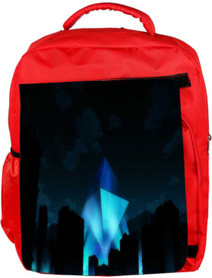 

Snoogg Eco Friendly Canvas Evangelion- Designer Backpack Rucksack School Travel Unisex Casual Canvas Bag Bookbag Satchel 5 L Backpack(Red)
