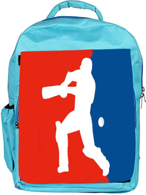 

Snoogg Eco Friendly Canvas Cricket Is Life Backpack Rucksack School Travel Unisex Casual Canvas Bag Bookbag Satchel 5 L Backpack(Blue)