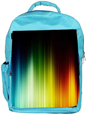 

Snoogg Eco Friendly Canvas Multicolor Pattern Design Designer Backpack Rucksack School Travel Unisex Casual Canvas Bag Bookbag Satchel 5 L Backpack(Blue)
