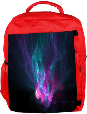 

Snoogg Eco Friendly Canvas Multicolor Smoke Pattern Designer Backpack Rucksack School Travel Unisex Casual Canvas Bag Bookbag Satchel 5 L Backpack(Red)